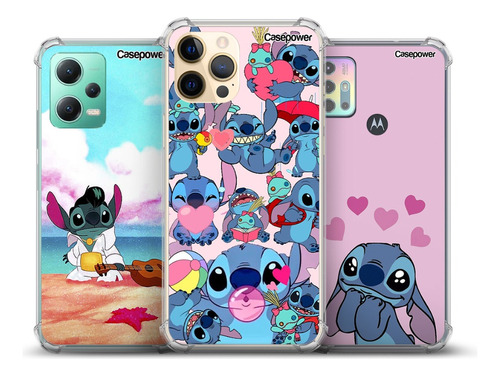 Capa Capinha Case Lilo Stitch Para iPhone Escolhe O Modelo