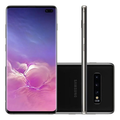 Samsung Galaxy S10+ 128 Gb Preto - Usado - P. Entrega C/nfe!