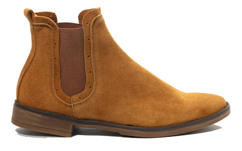 Botas Para Hombre Jo Chelsea Miel En Cuero - Outletshop