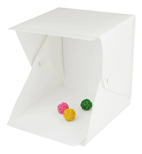 Caja De Luz Lightbox Softbox 20 Led 24cm Fotografia Con Leds