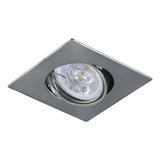 Spot De Embutir Cuadrado Aluminio 9x9cm Para Dicro Led Gu10