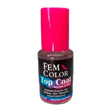 Top Coat Secado Al Aire Gel Acrilico  Manicuria Uñas Lfm