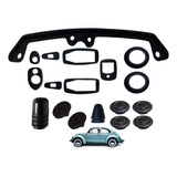 Kit Completo Hule Manijas + Accesorios Exterior Vocho 74 -04