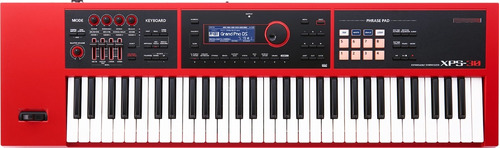 Teclado Sintetizador Roland Xps30 Red Vermelho Profissional 