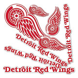 Calcomanía Del Equipo De Detroit Red Wings De Nhl (lig...