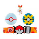 Cinturón Pokémon Con Accesorios Y Scorbunny