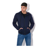 Campera Hombre Frisa Invisible Premium Con Capucha