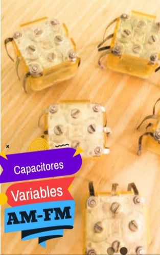 Pack ×2 Capacitores Variables  Am Fm /radios A Transistores 