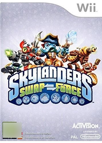 Wii Skylanders Swap Force (juego Solo) De Vehículos Usados.