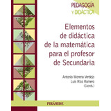 Elementos De Didactica De La Matematica Para El Profesor ...