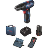 Taladro Percutor Bosch Gsb 120 Li 12v + 23 Accesorios Color Azul