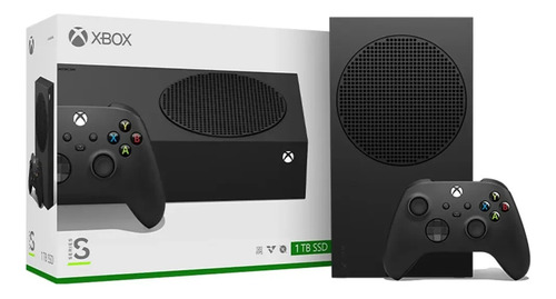 Xbox Series S 1tb Carbon Black Novo Envio Imediato Nfe