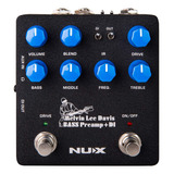 Nux Melvin Lee Davis Nbp-5 Preamplificador De Bajo Pedal De.