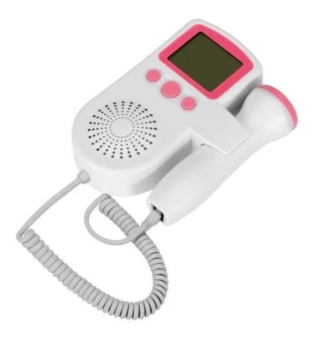 Doppler Fetal Rosado Portátil Profesional 