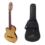 Guitarra Clasica Zurdo Alpujarra 300 Fishman Funda Original