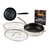 Copper Chef Titan Fry, 9,5 Pulgadas Con Sartén De 8 Pulgadas