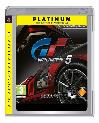 Jogo Gran Turismo 5 - Ps3 - Mídia Física - Platinum