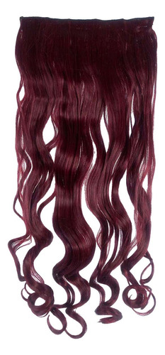 Cabelo Aplique Tic Tac Ondulado 65cm Identico Humano