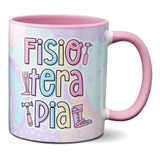 Caneca Fisioterapia Profissão Fisioterapeuta Presente Color