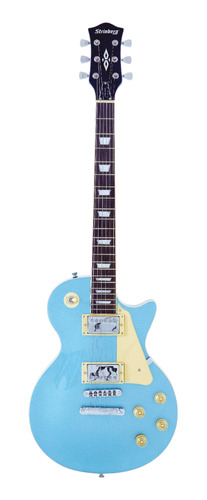 Guitarra Elétrica Strinberg Les Paul Lps230 Azul Metalic