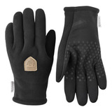 Guantes Hestra Infinium Fleece Para 5 Dedos, Color Negro, 6