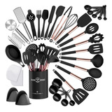 Set De Utensilios De Cocina De Silicona Con 43 Espátulas, Ma