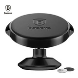 Soporte Magnético Baseus Para Coche, Imán De 360 Grados, Color Negro