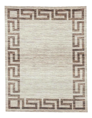 Alfombra Guarda Persa Tejido Plano Beige 150x200 Carpetshop