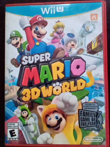 Super Mario 3d World Nintendo Wiiu En Excelente Estado.