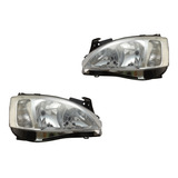 Par Faros Chevrolet Corsa 08/12 Depo