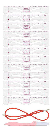 Kit Moldeador De Cejas, Plantilla De Maquinilla De Afeitar P