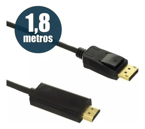 Cabo Hdmi Para Hdmi 1.8metros Hd 4k Full