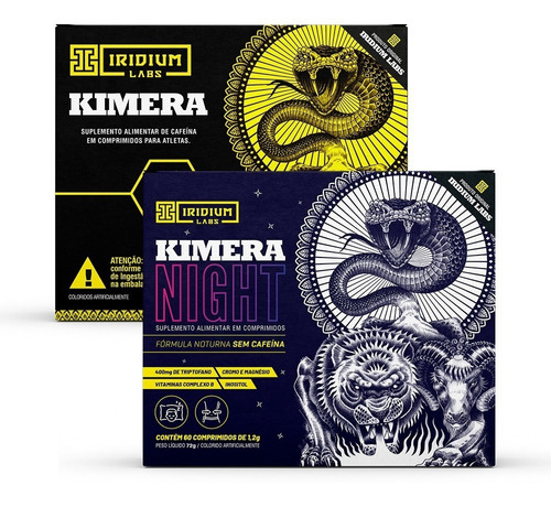 Kit Kimera Thermo + Kimera Night - Emagrecedor Dia E Noite