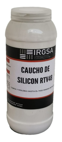 1kg Caucho De Silicon Para Moldes D Resina Yeso Velas Etc.