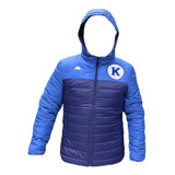 Campera Lamezio Kappa Nylon Azul Violeta