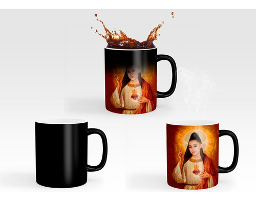 Taza Magica Premium Santa Patrona Ariana Grande