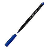 Caneta Brush Cis Aquarelável Marcador Artístico Azul Escuro