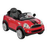 Carro A Batería Para Niños Prinsel Mini Cooper S  Color Rojo 110v