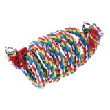 Nihay Bird Perch Rope Bird Toy Para Loros Y Pájaros O