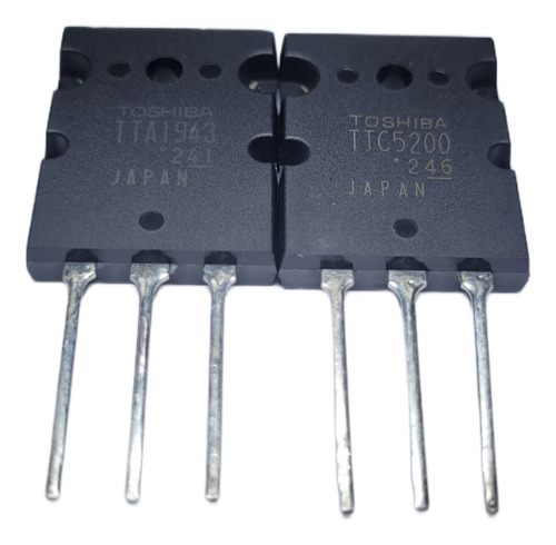 Transistor C5200 Y A1943 Par Ttc5200 Y Tta1943 Originales