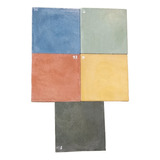 Mosaicos Calcareos Lisos En Paquetes De 5 Colores