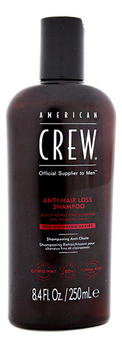  Shampoo Anticaida Para Hombre American Crew 250ml