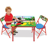 Juego Mesa Escritorio Pupitre Escolar Infantil Silla Niño