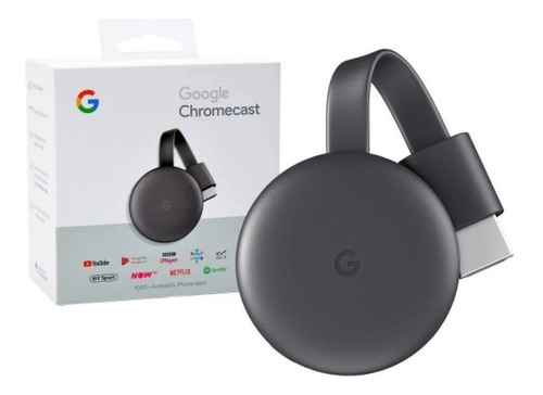 Google Chromecast 2 Full Hd 1080p Wi-fi Hdmi Netflix Novo Nf