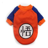 Roupa Fantasia Cachorro Gato Dragon Ball Goku 