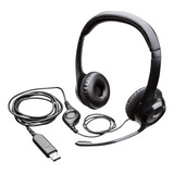 Auriculares Logitech H390, On Ear, Cable Usb 2,3m Leer Descr