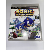 Sonic Generations Standard Edition Sega Ps3  Físico Original