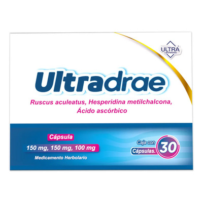Ultradrae Cápsula 150 Mg\u002F150 Mg\u002F100 Mg, 30 Cápsulas | Envío gratis