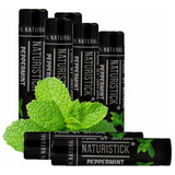 7-pack Black Peppermint Lip Balm For Men And Women. Attracti