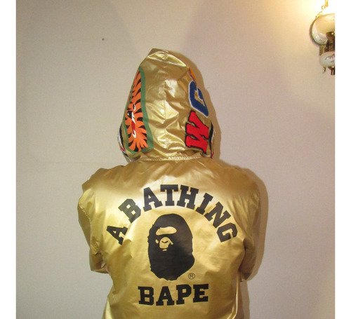 Hoodie Bape Golden Reversible - Xxl